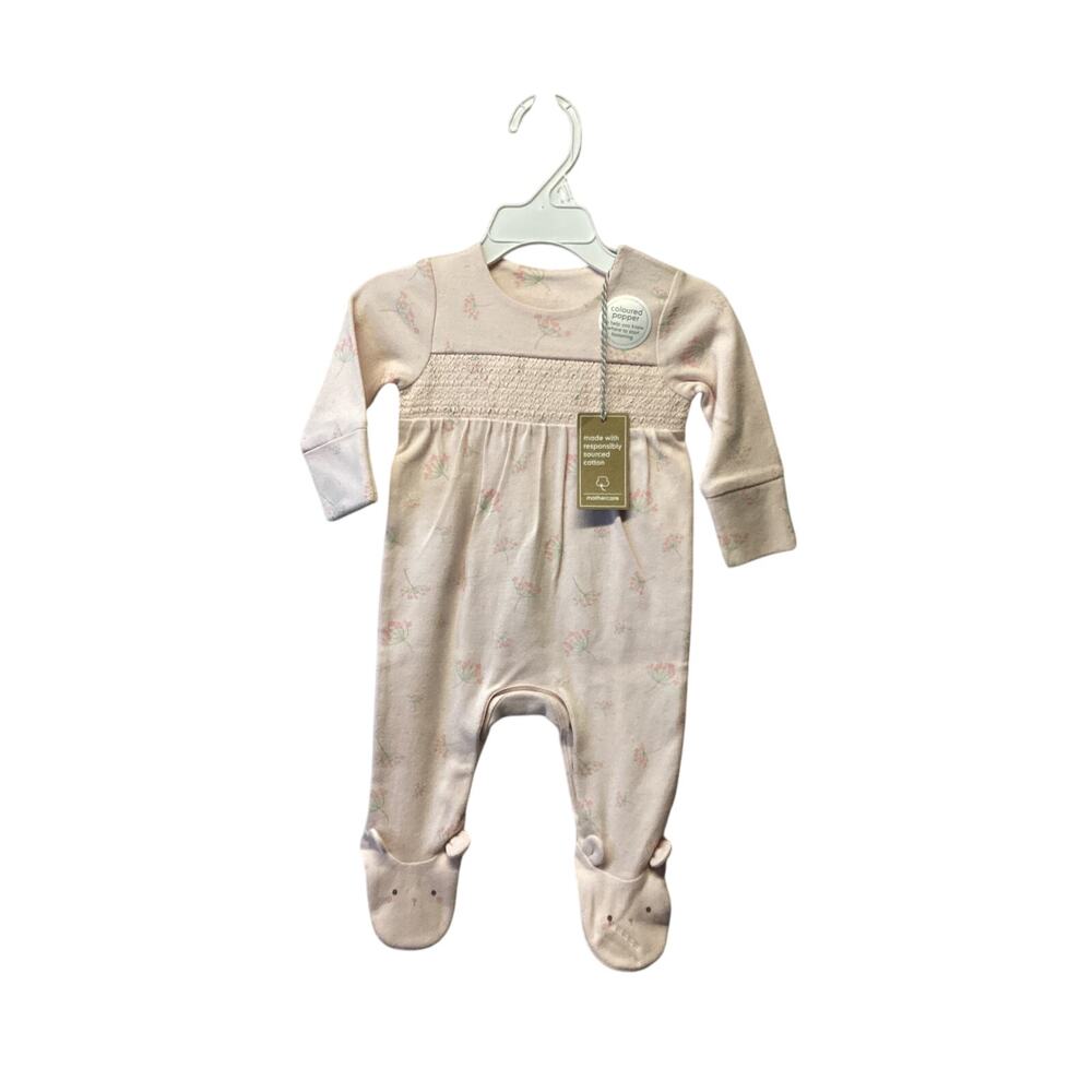 Coloured Popper Mothercare Bodysuit for Baby Girl Pink 1-3 Months NWT